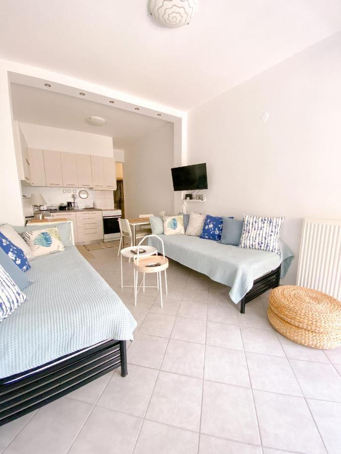 A Wonderful Apartment In Front Of The Sea! Peraia  Ngoại thất bức ảnh