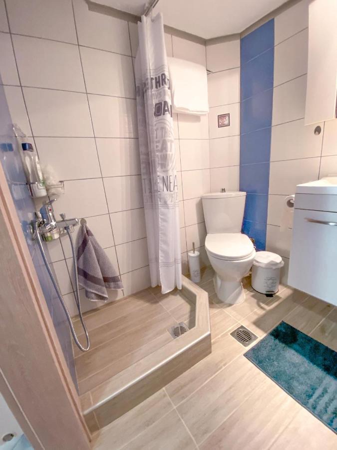 A Wonderful Apartment In Front Of The Sea! Peraia  Ngoại thất bức ảnh